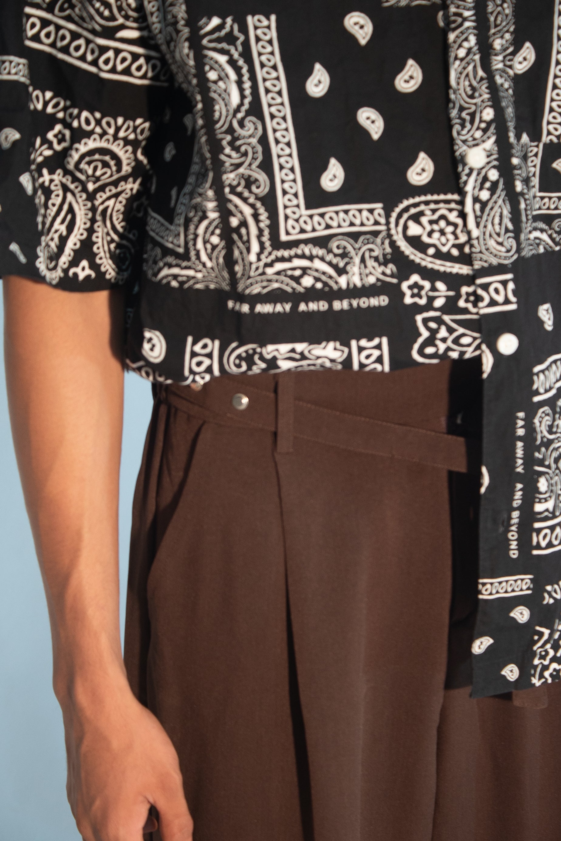 WIDE LEG TROUSERS