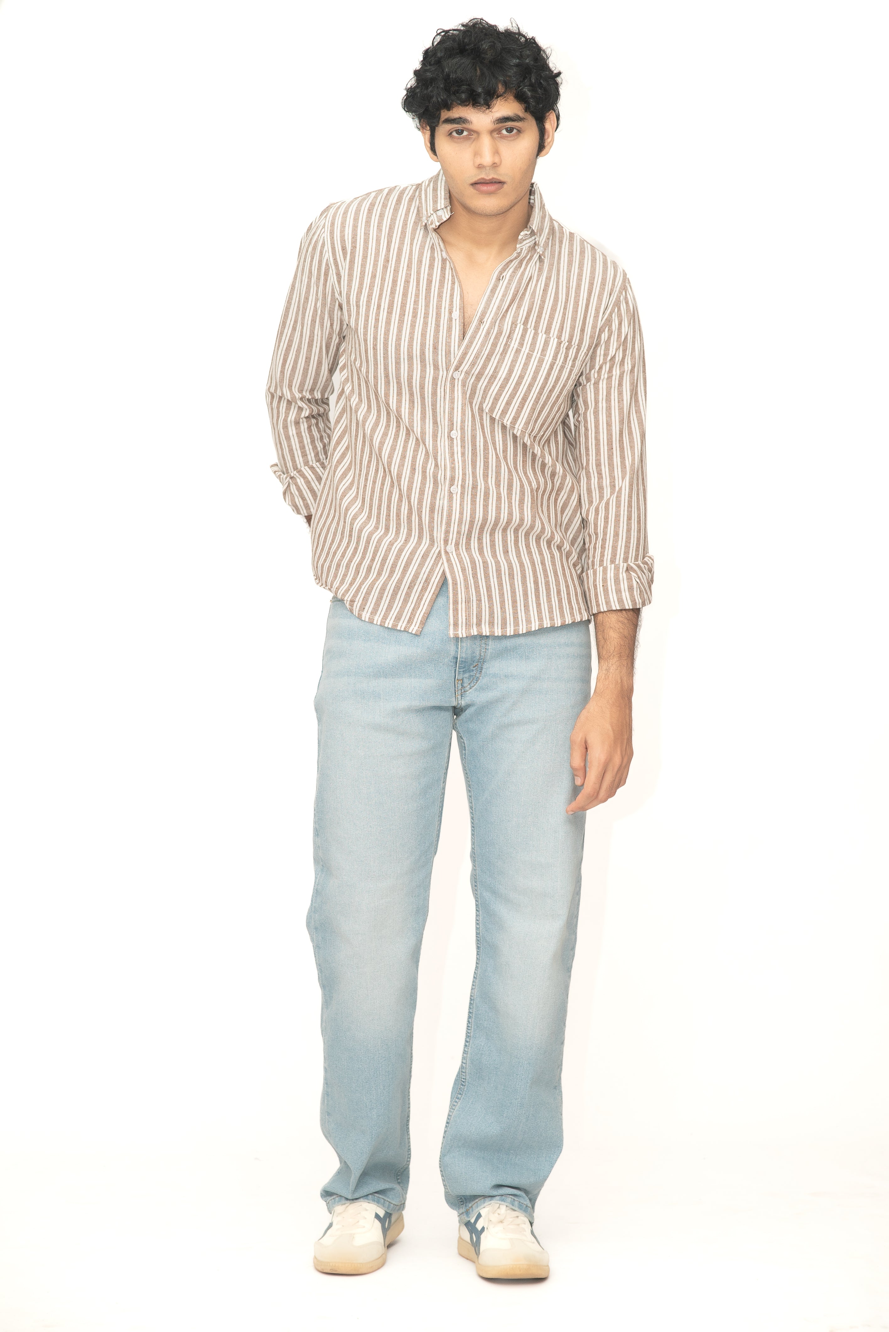 STRIPED SHIRT RELAXED FIT