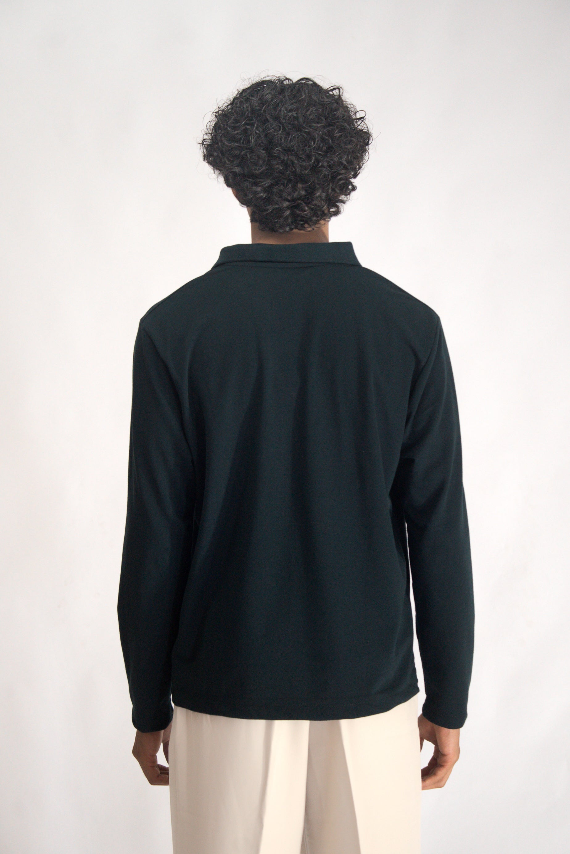 TEXTURED POLO FULL SLEEVE