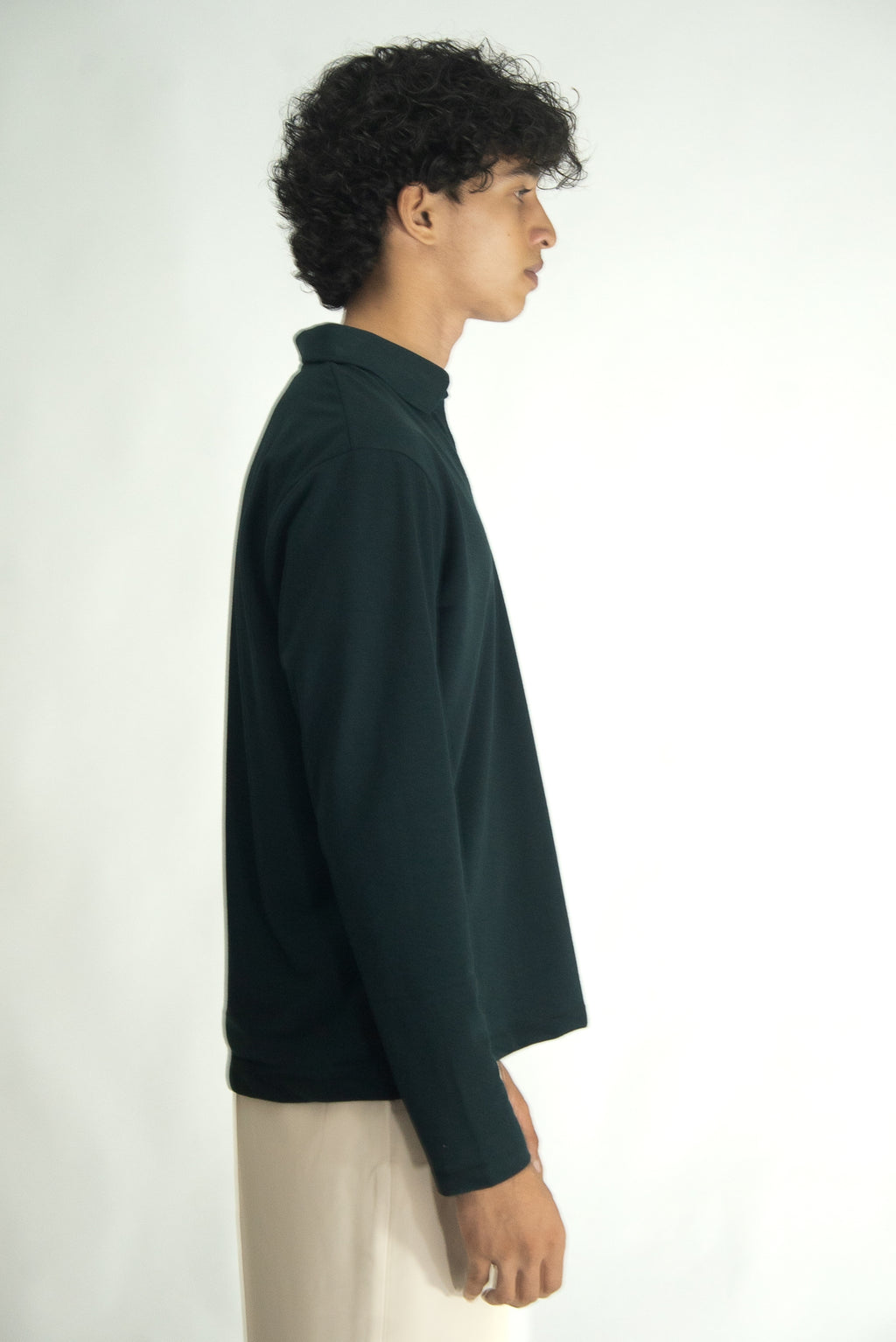 TEXTURED POLO FULL SLEEVE