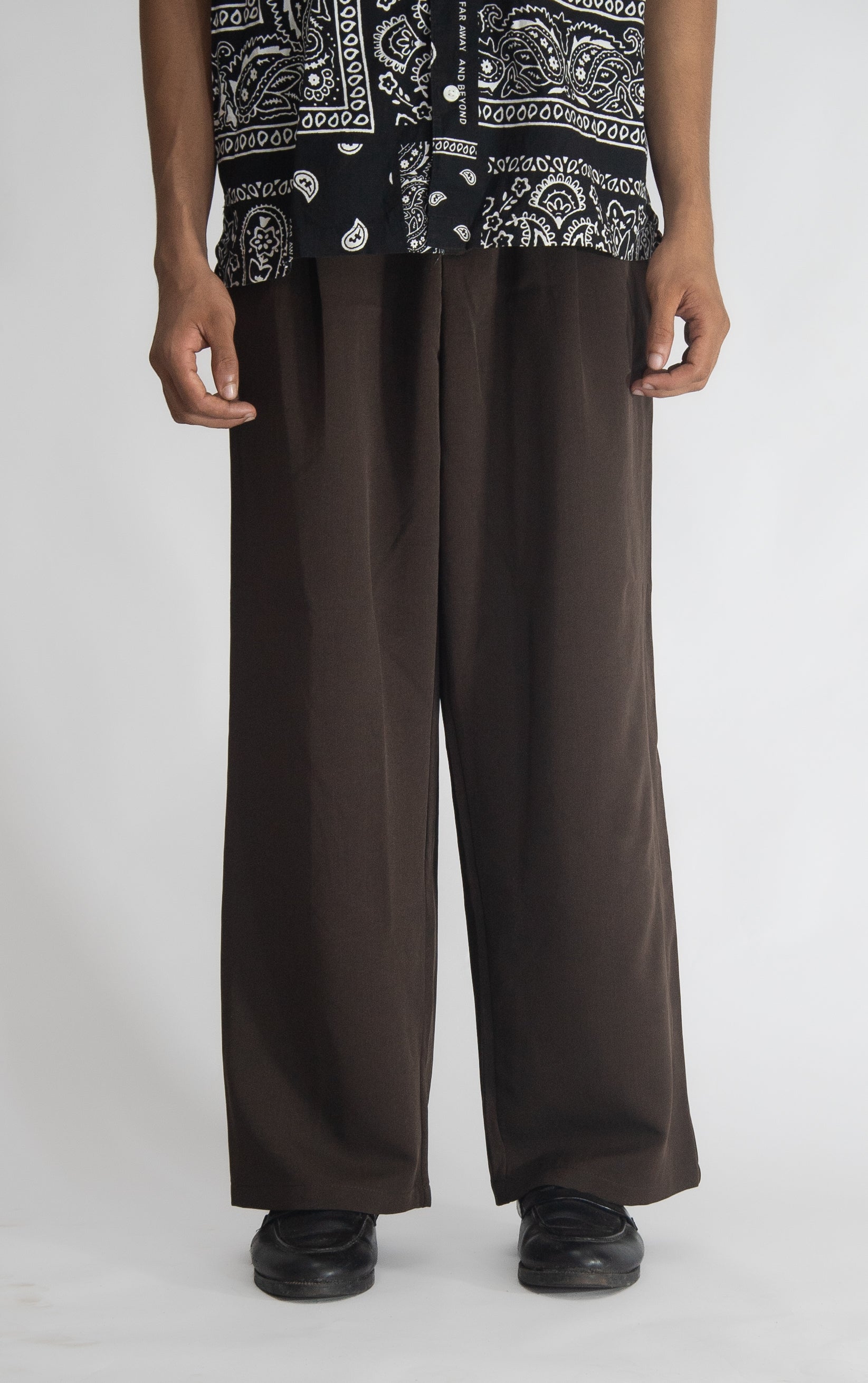 WIDE LEG TROUSERS