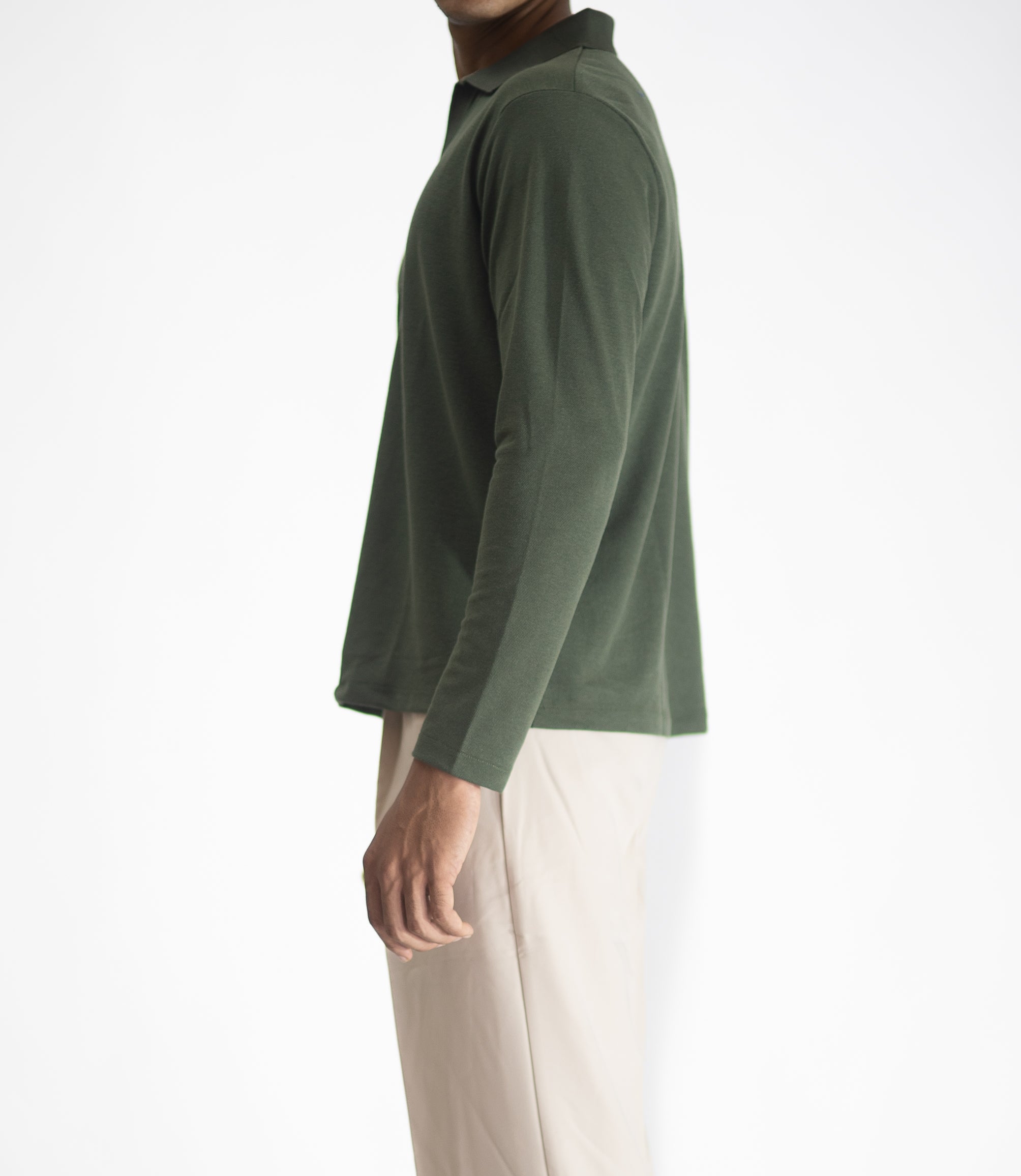 TEXTURED POLO FULL SLEEVE