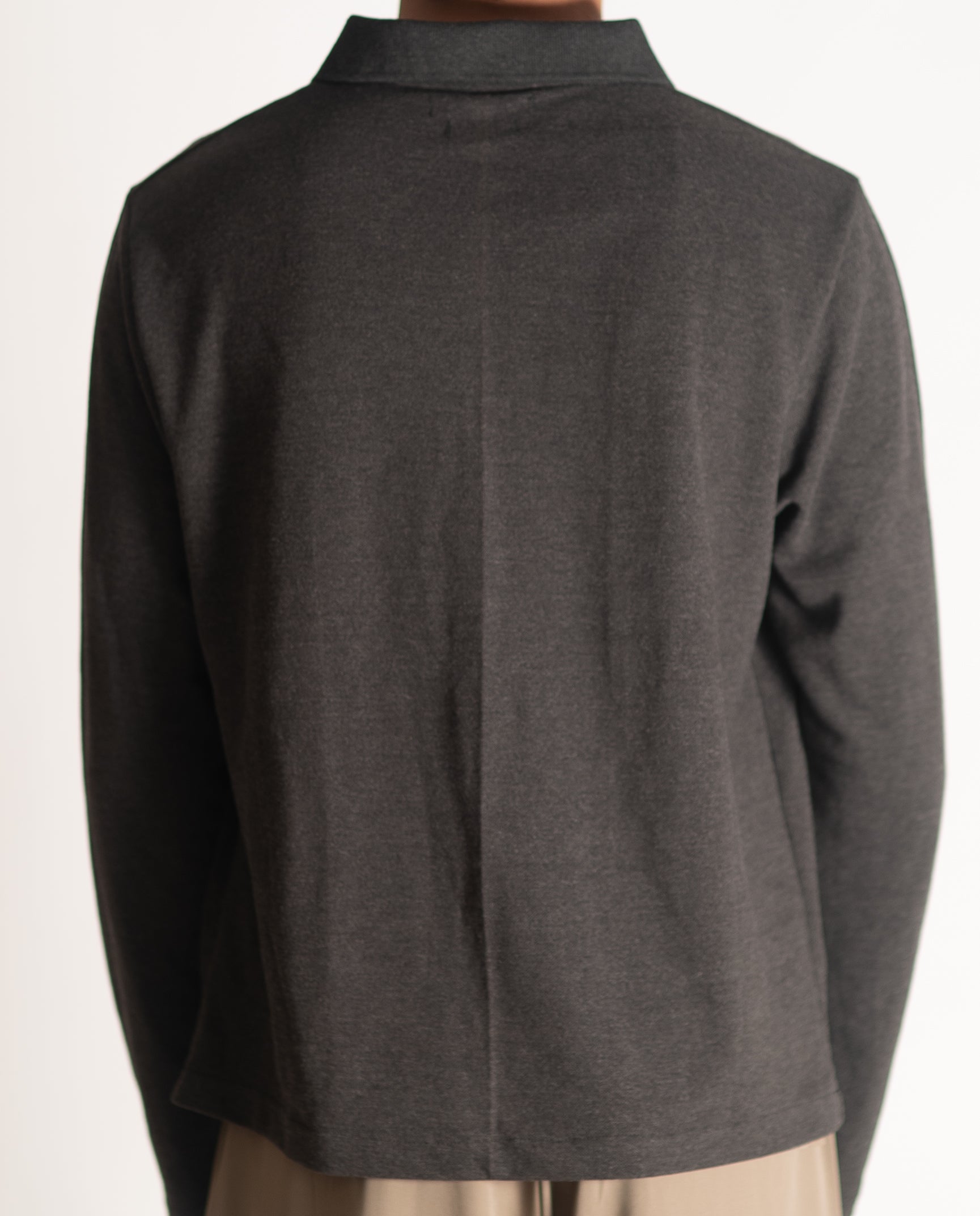 TEXTURED POLO FULL SLEEVE