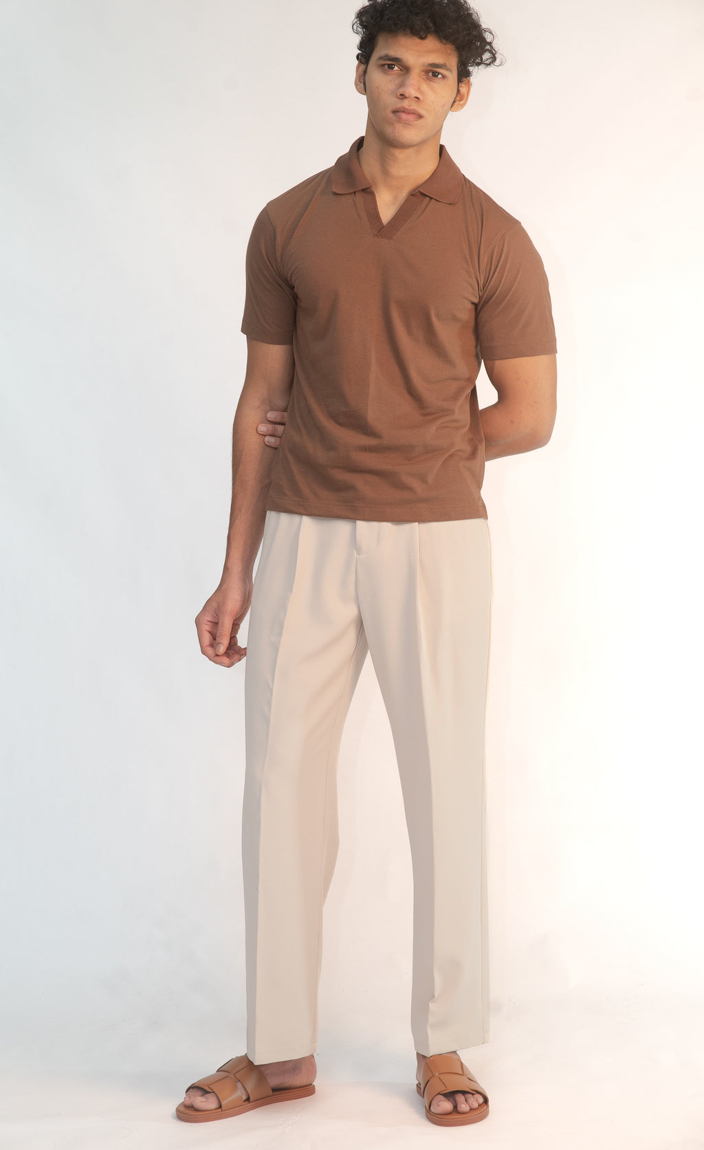 RELAXED FIT FLOWING TROUSER