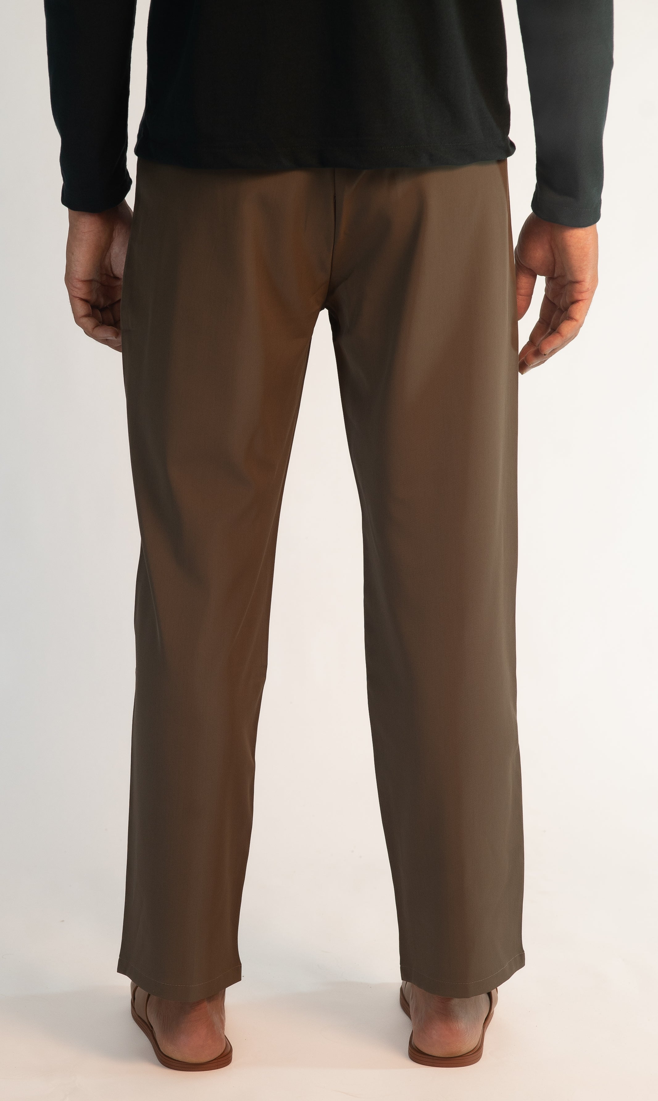PLEATED TROUSERS