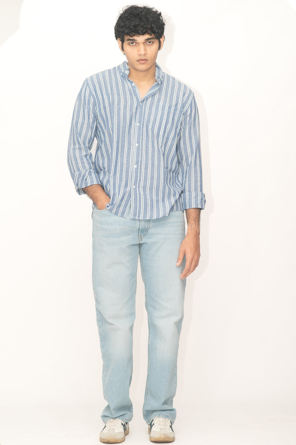 STRIPED SHIRT RELAXED FIT
