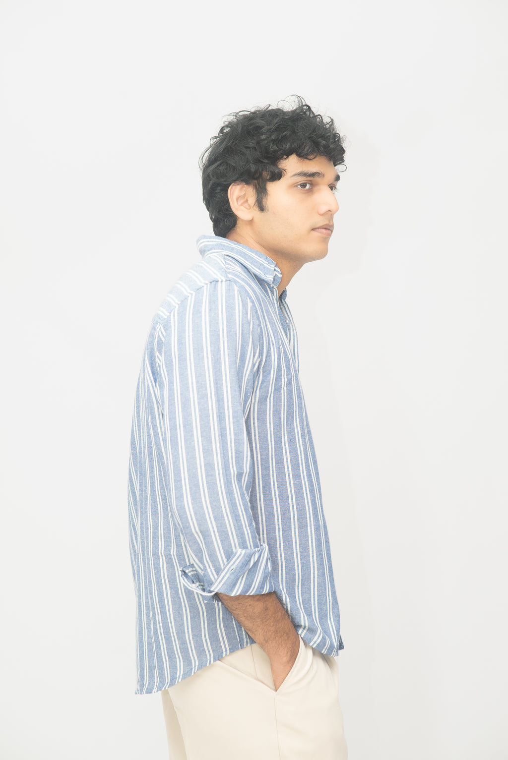 STRIPED SHIRT RELAXED FIT