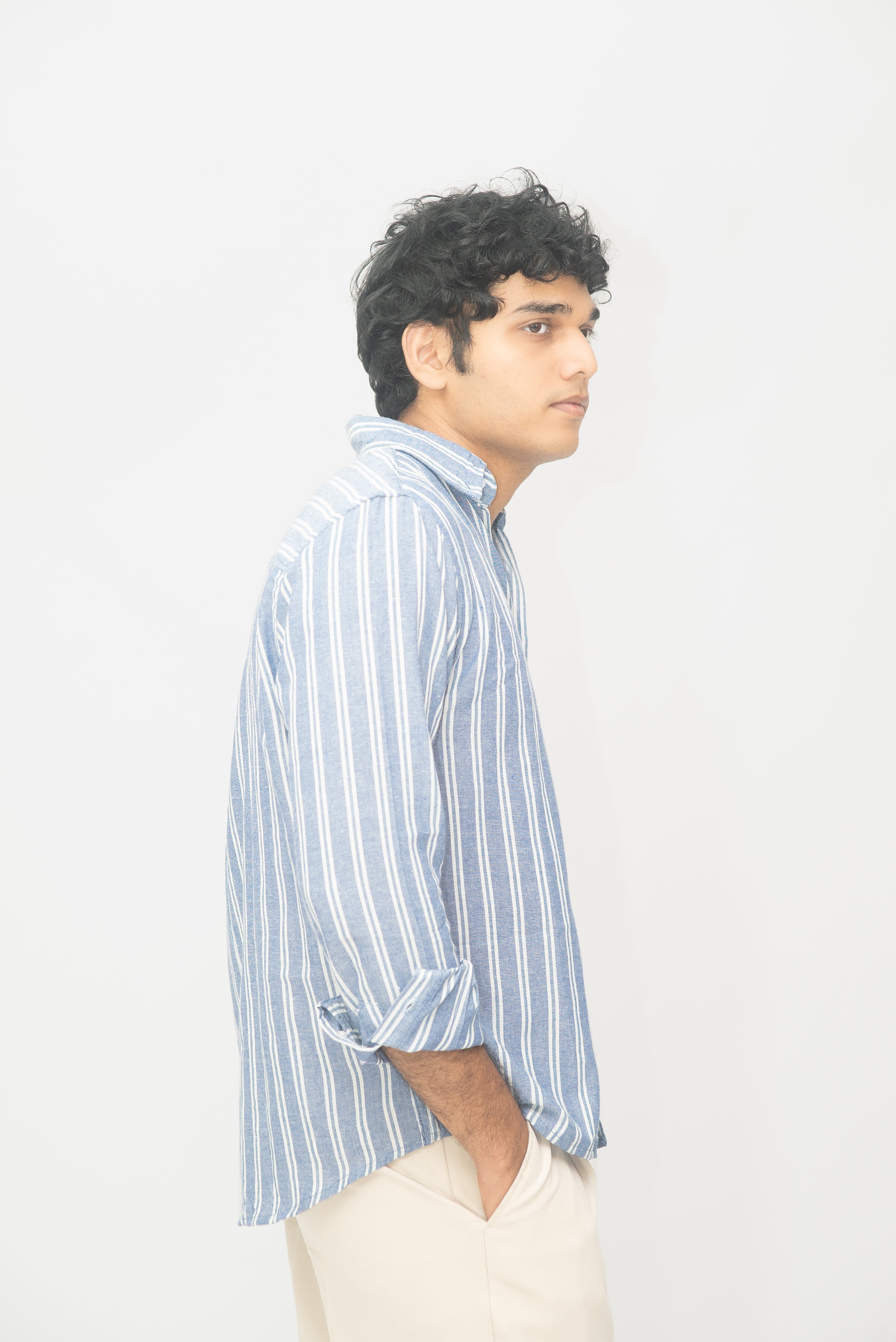 STRIPED SHIRT RELAXED FIT