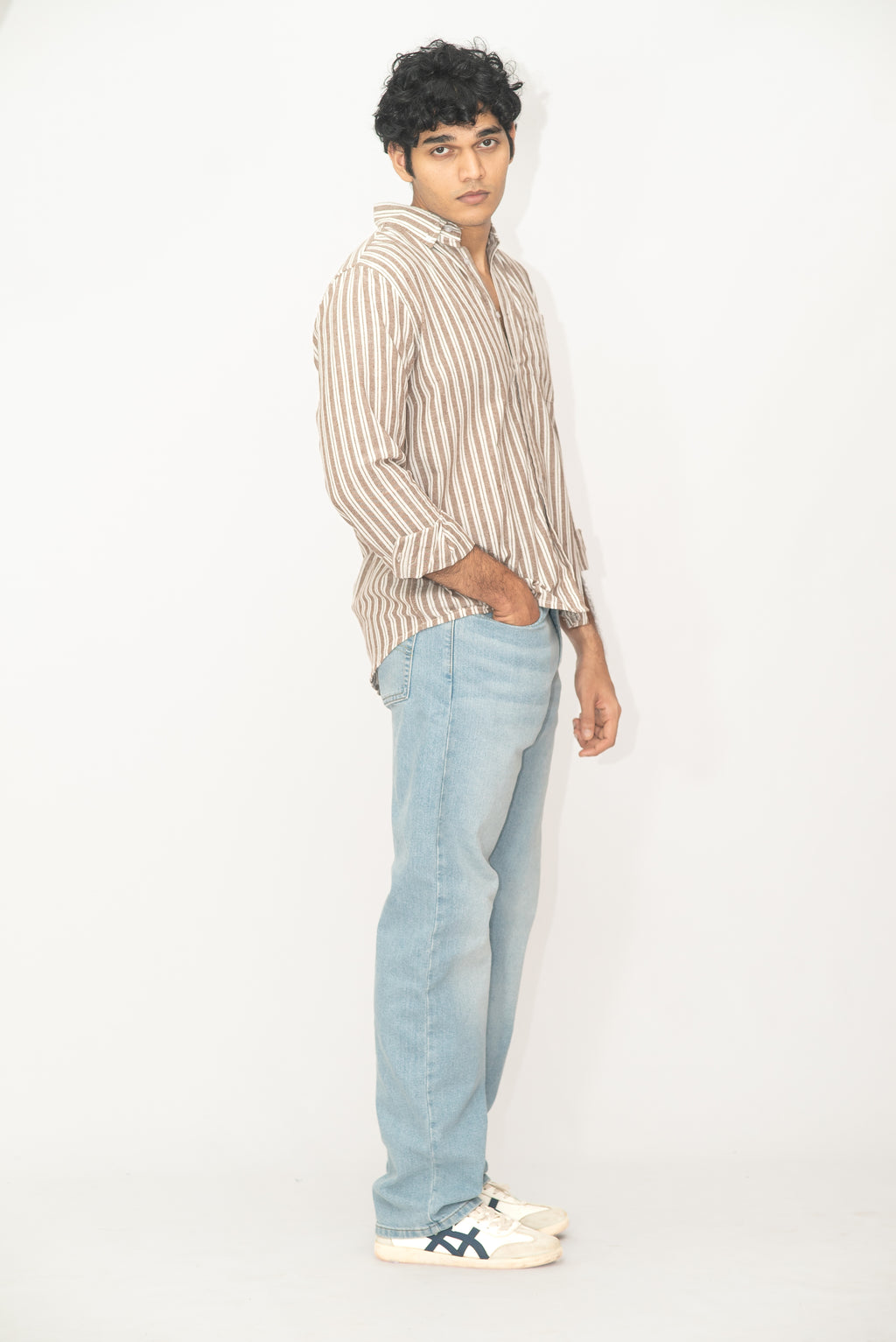STRIPED SHIRT RELAXED FIT