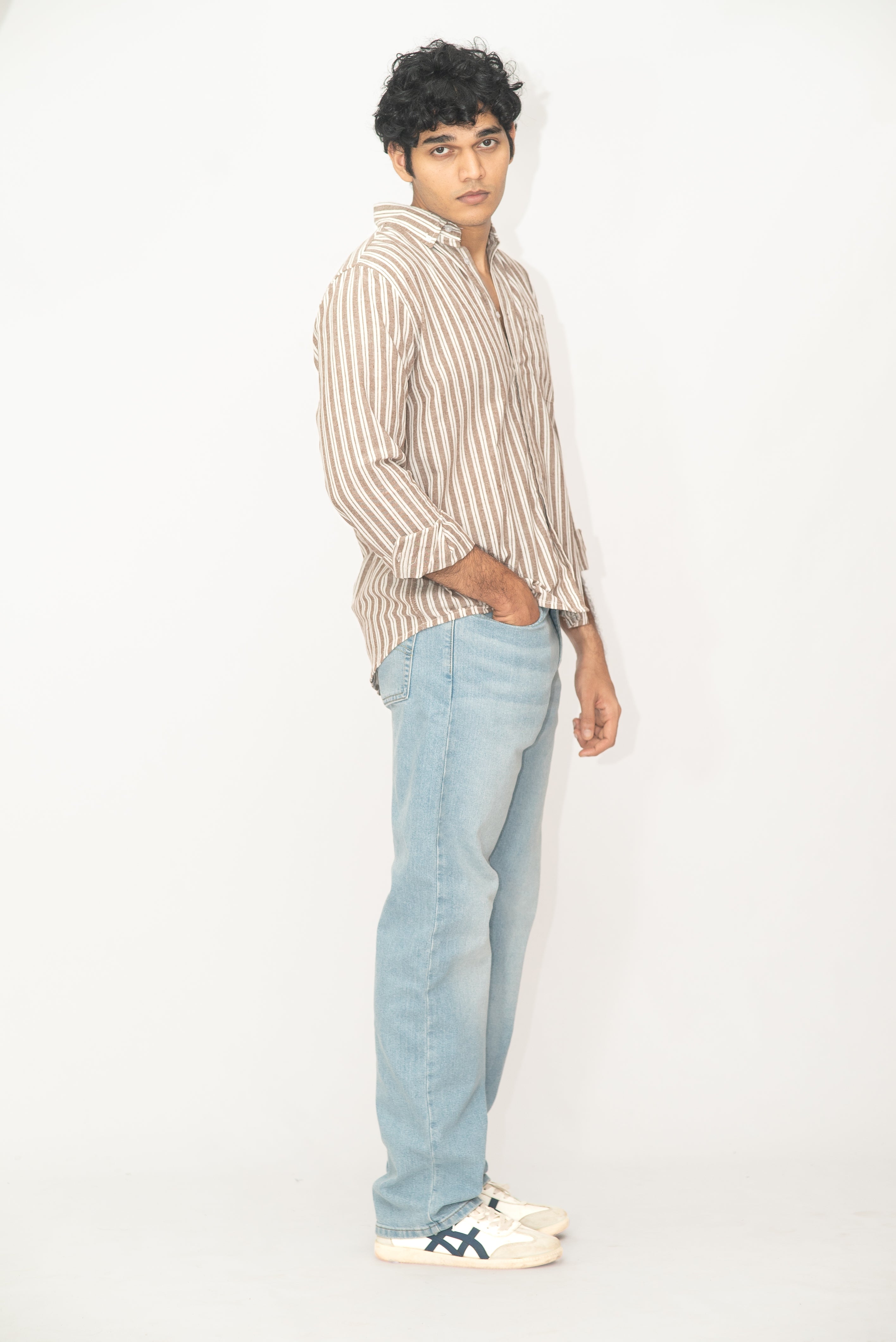 STRIPED SHIRT RELAXED FIT