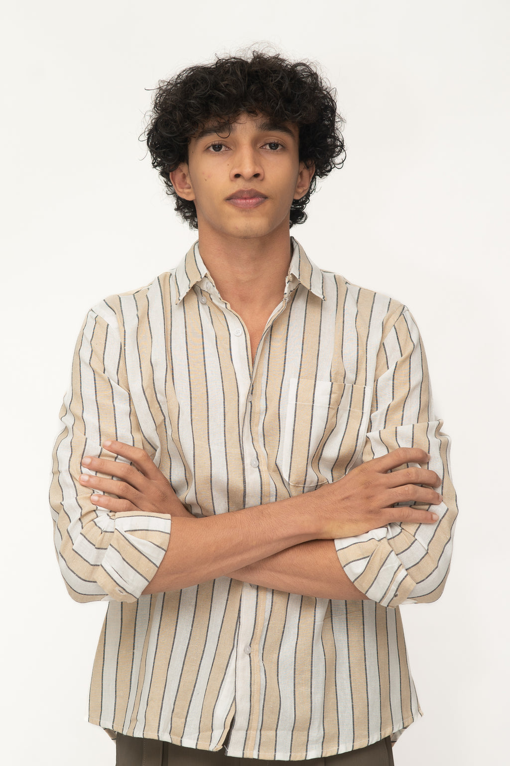 STRIPED SHIRT RELAXED FIT