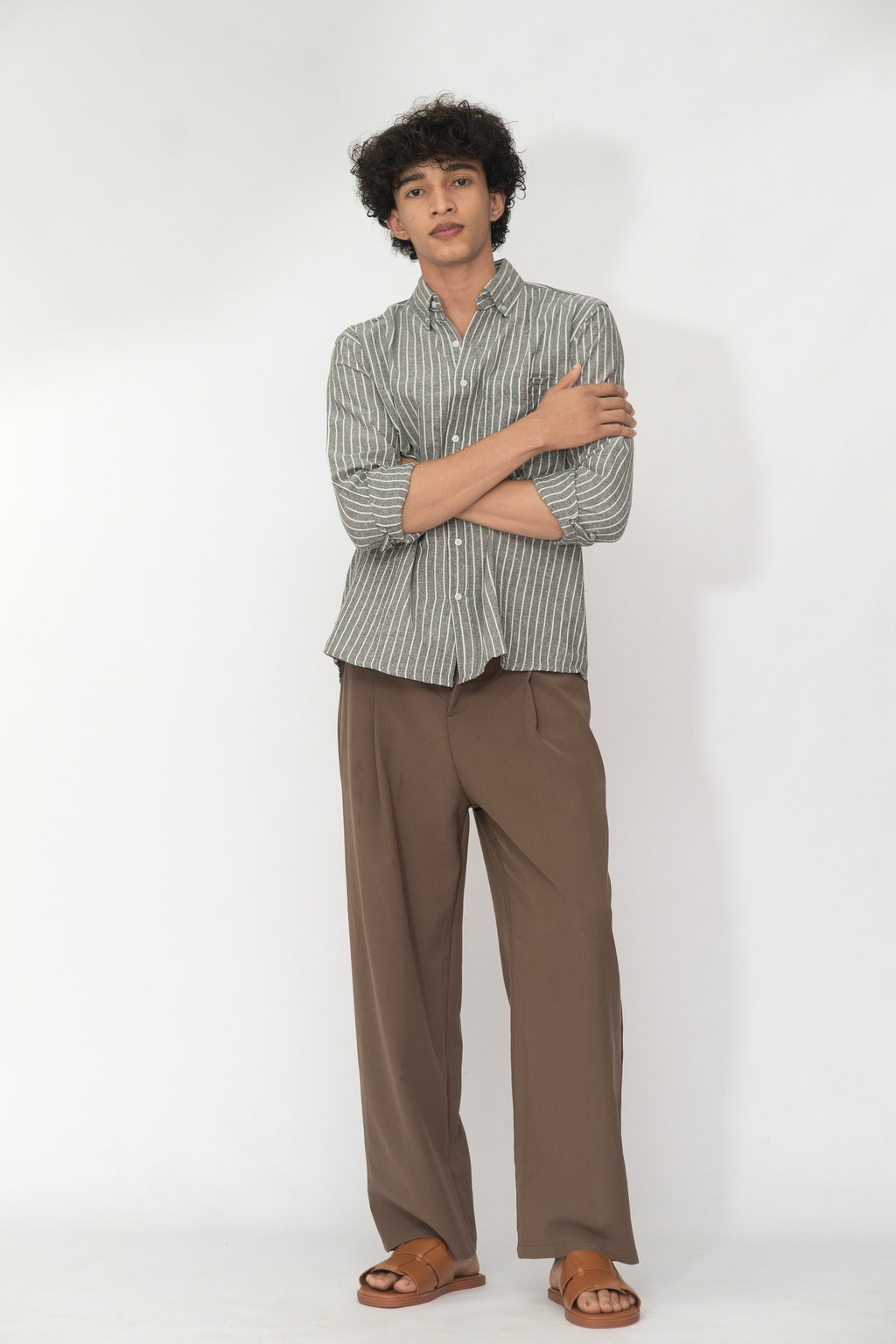 STRIPED SHIRT RELAXED FIT