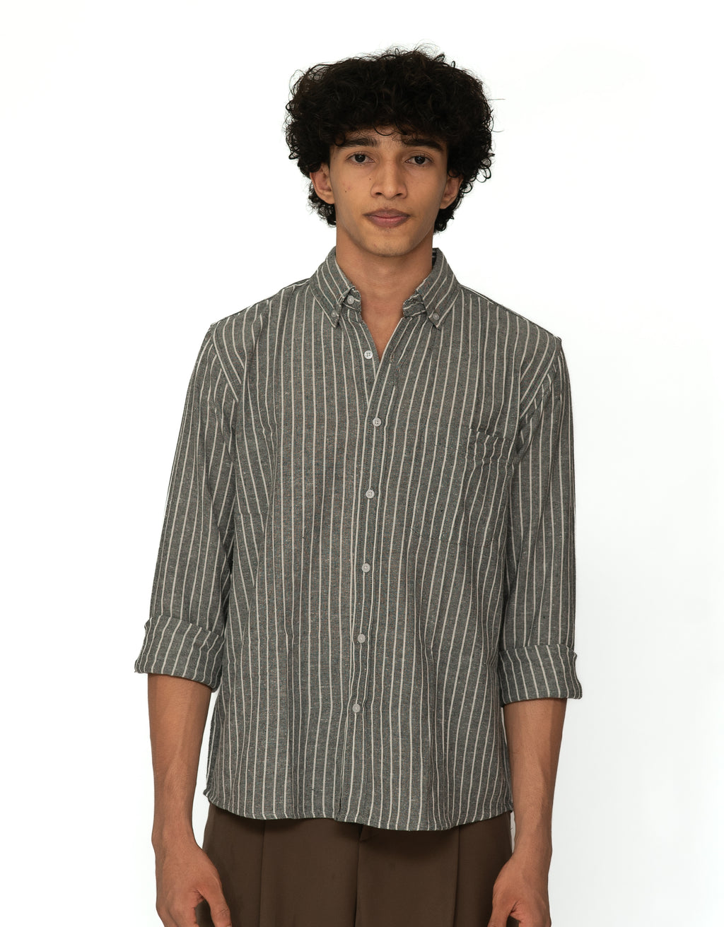 STRIPED SHIRT RELAXED FIT