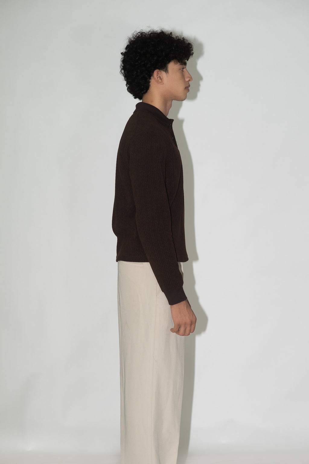 SLIM FIT CROPPED POLO