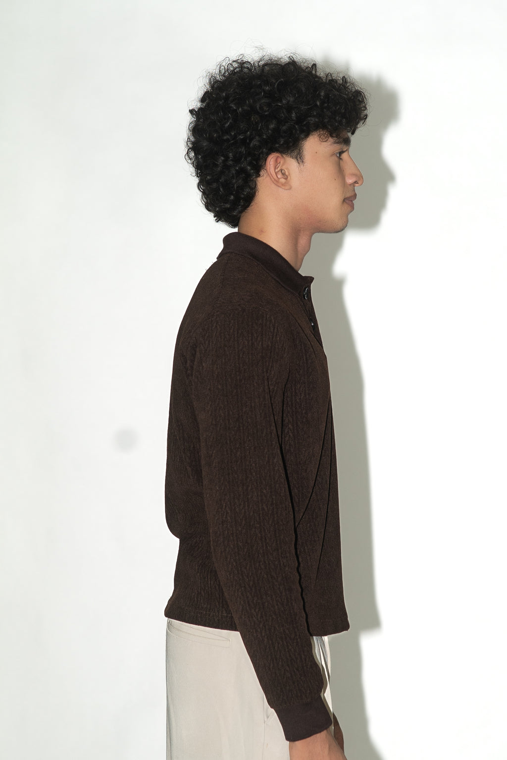 SLIM FIT CROPPED POLO