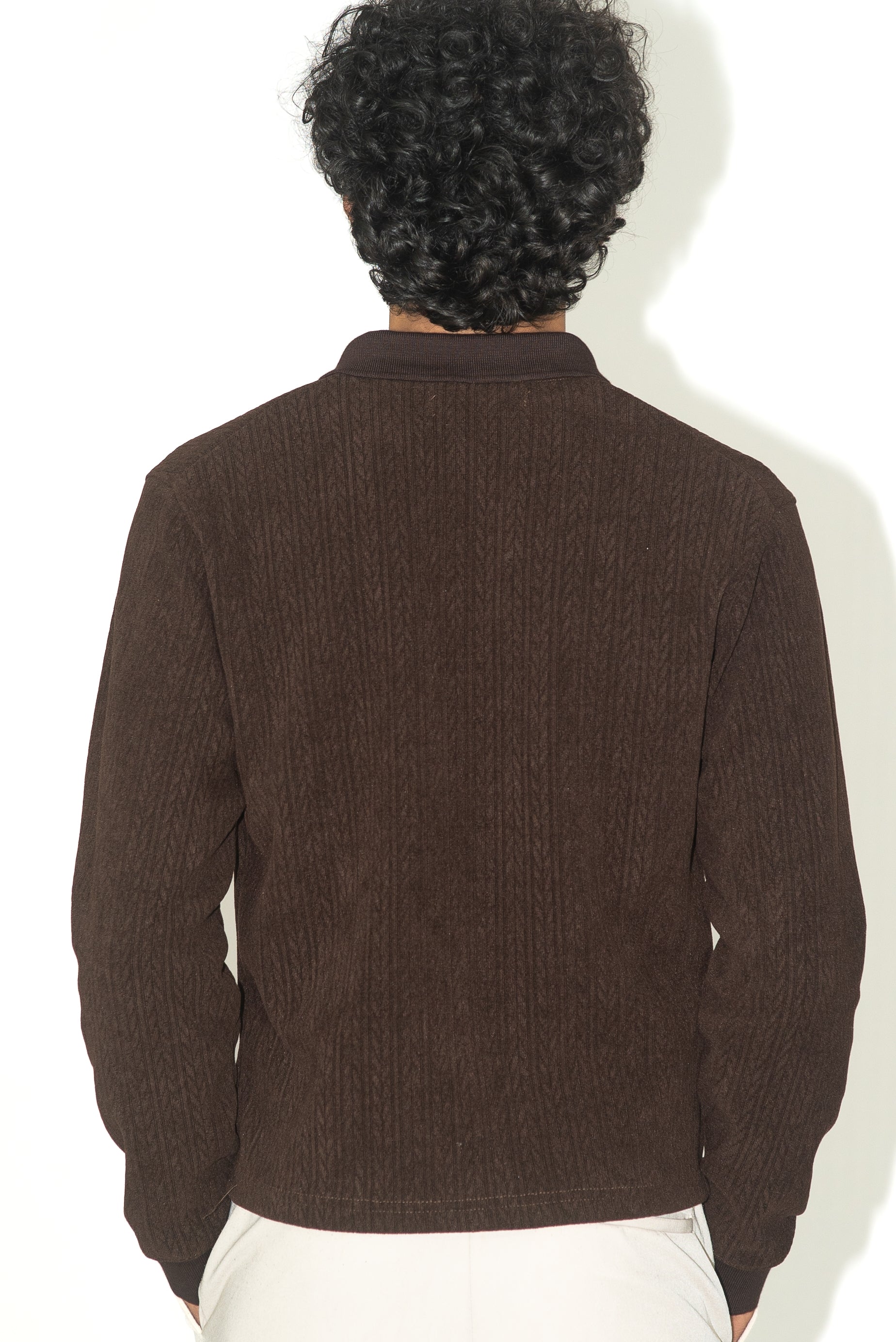 SLIM FIT CROPPED POLO