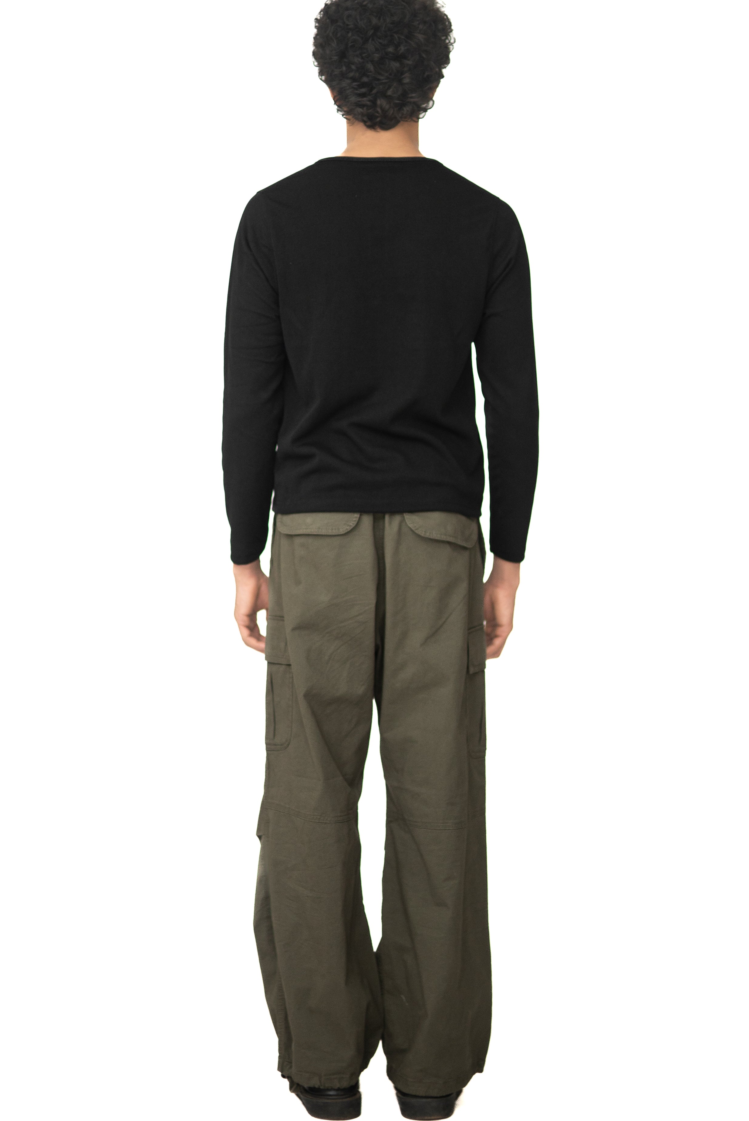 TEXTURED HENLEY T-SHIRT