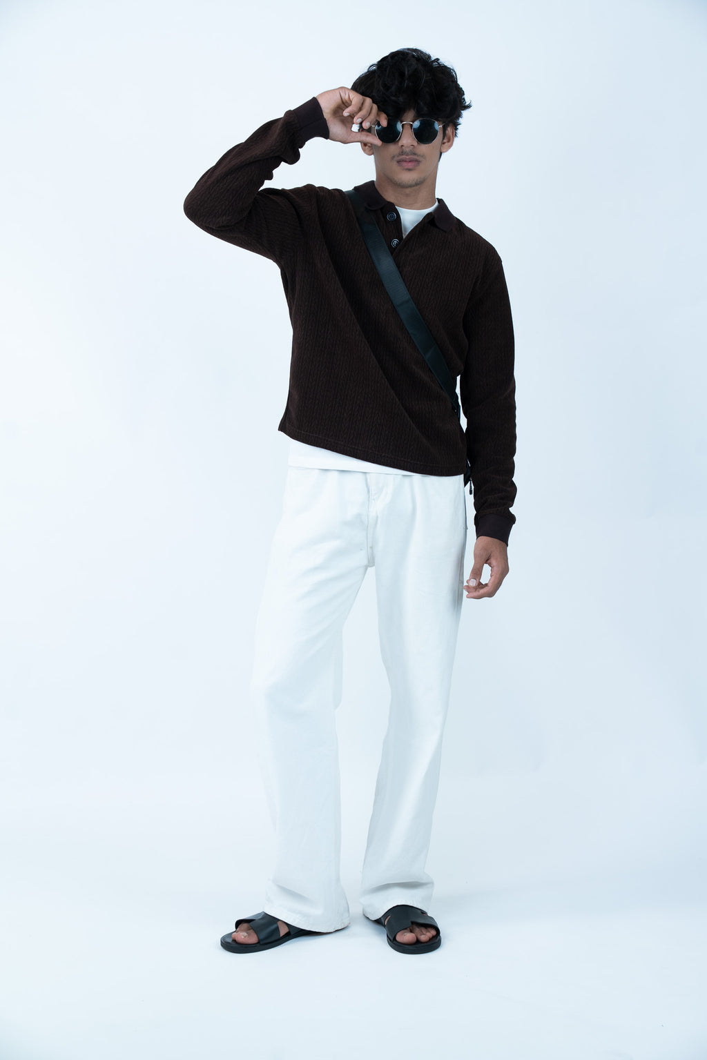 SLIM FIT CROPPED POLO