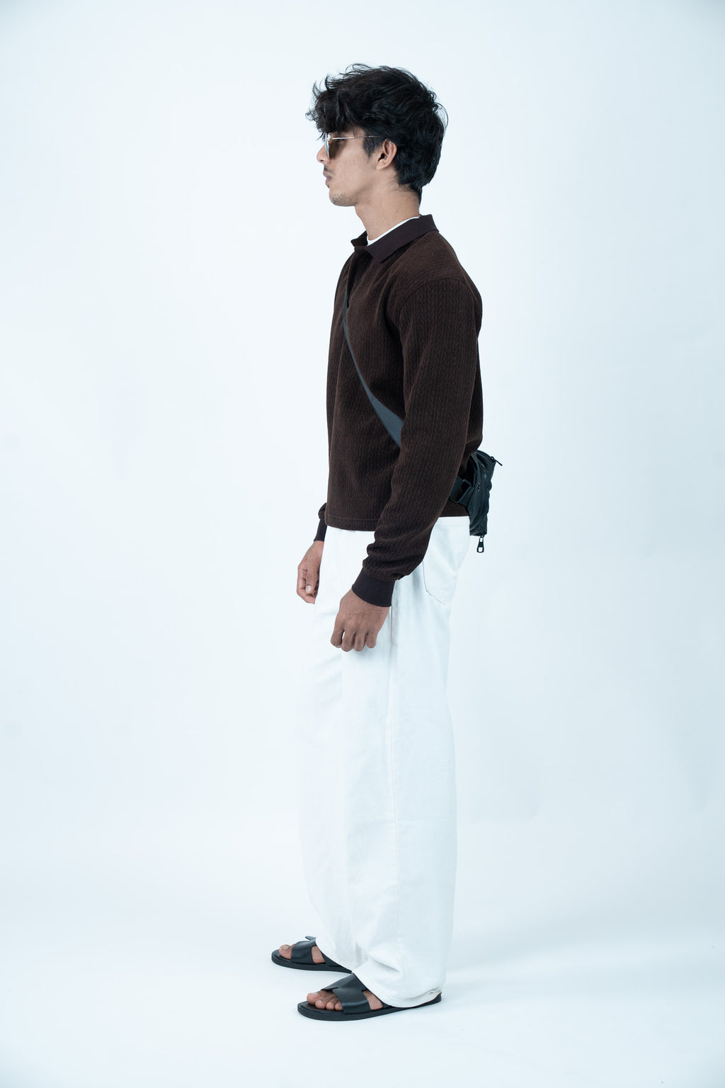 SLIM FIT CROPPED POLO