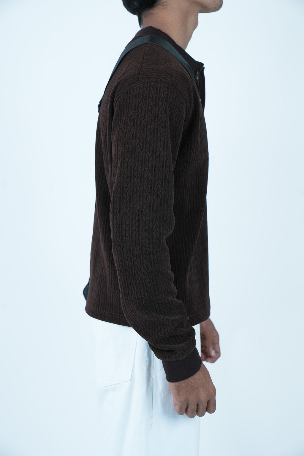 SLIM FIT CROPPED POLO