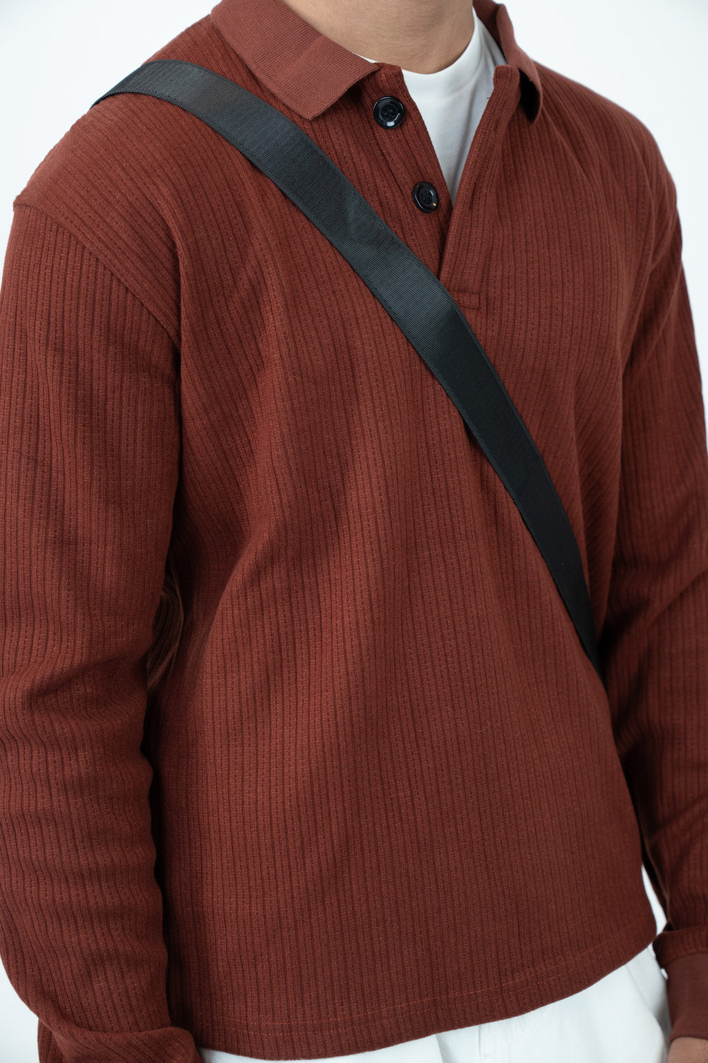 SLIM FIT CROPPED POLO